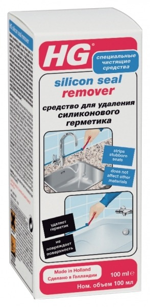 Средство для удаления силиконового герметика HG